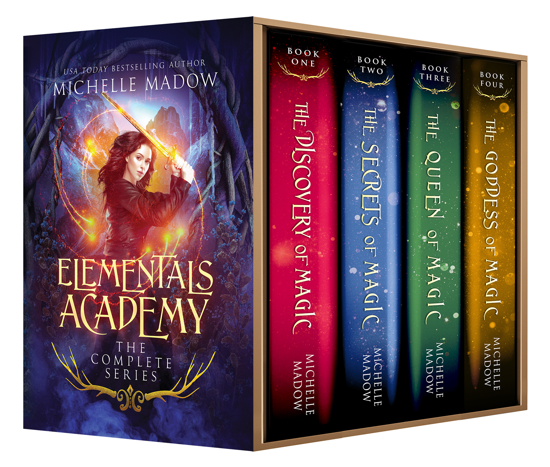Elementals Academy Complete Series by Michelle Madow